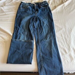 Flying Monkey Irresistible Dark Blue Flare Jeans
